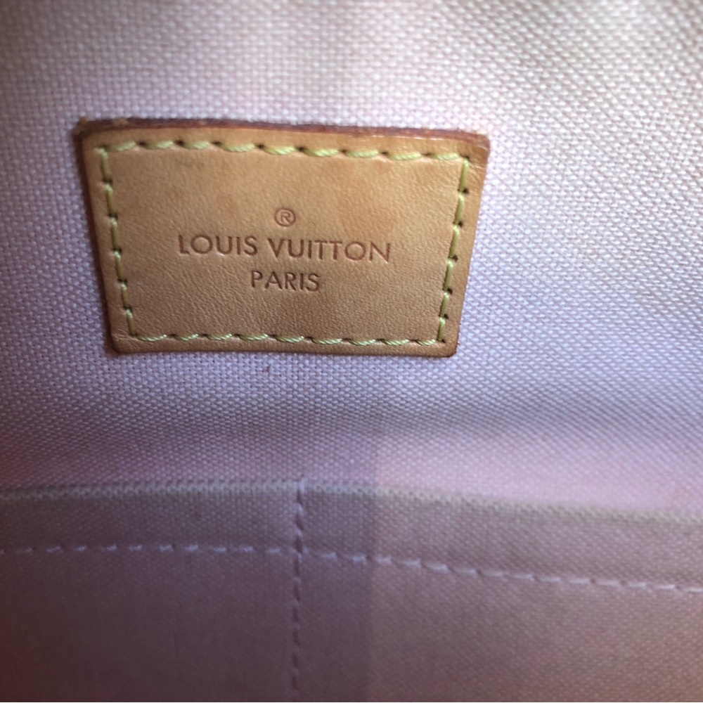 💯 Authentic Louis Vuitton Damier Azur lena MM - Picture 9 of 11